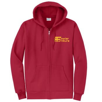 Port &amp; Company® Classic Full-Zip Hooded Sweatshirt
