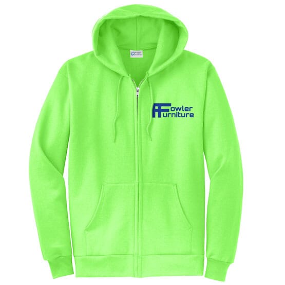 Port & Company® Classic Full-Zip Hooded Sweatshirt