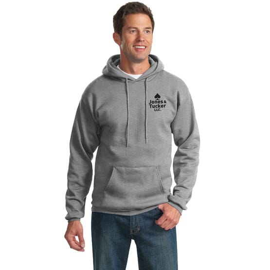 Port /& Company Mens Ultimate Pullover Hooded Sweatshirt
