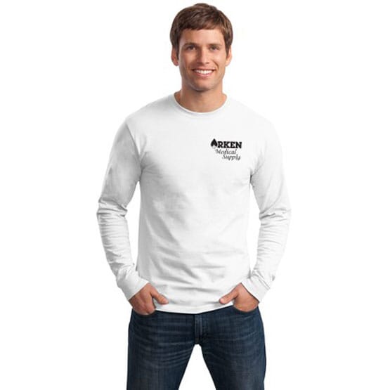 Hanes® Tagless® 100% Cotton Long Sleeve T-Shirt