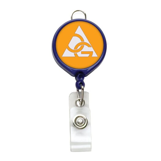 Dome Style Full Message Badge Reel