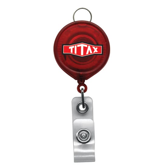 Easy See Translucent Badge Reel