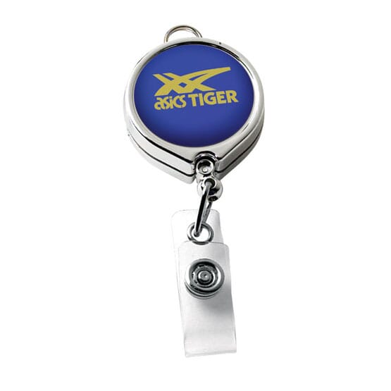 Elliptical Chrome Badge Reel