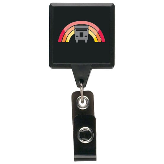 Oversized Rectangle Badge Reel