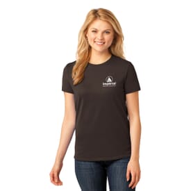 Port &amp; Company® 5.4 Oz 100% Cotton T-Shirt - Ladies