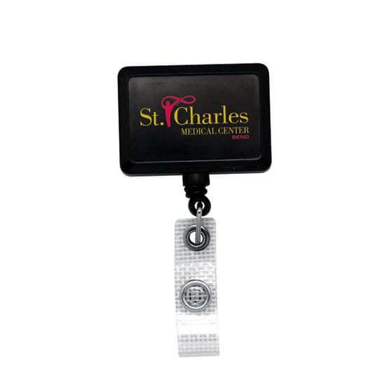 Anti-Microbial Jumbo Rectangle Badge Reel- Chroma