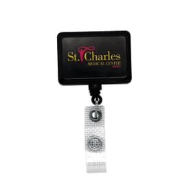 Anti-Microbial Jumbo Rectangle Badge Reel- Chroma