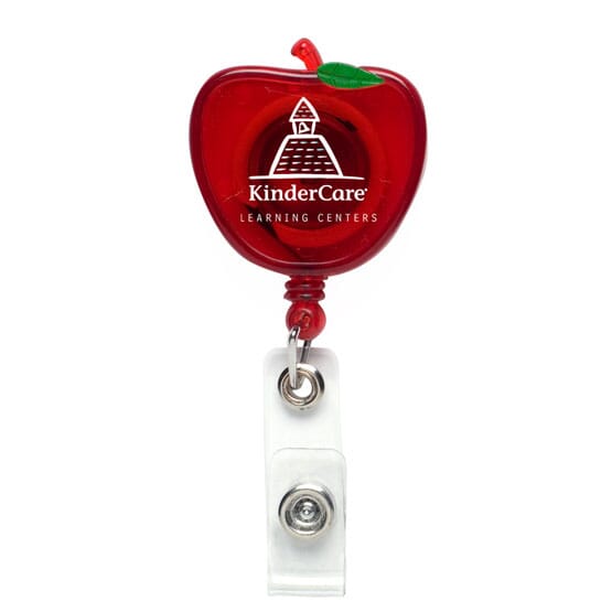 Apple Shaped Badge Reel