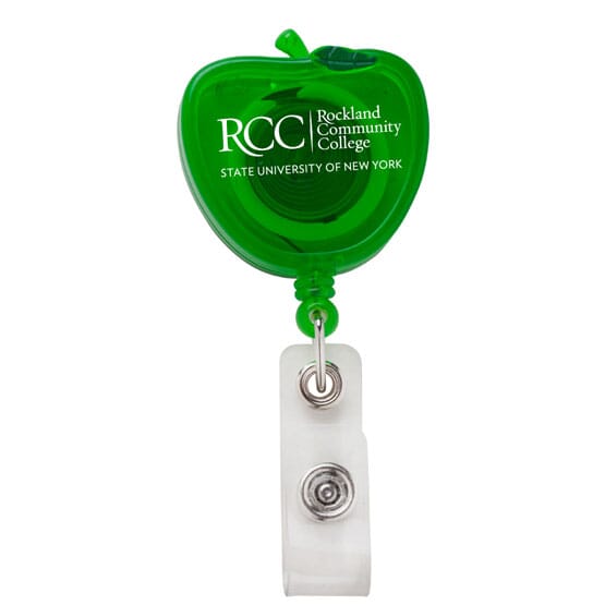 Apple Shaped Badge Reel