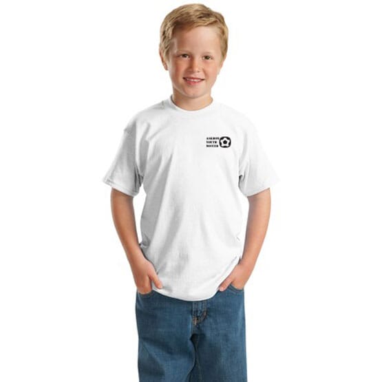 Hanes® Youth Comfortblend® Ecosmart® 50/50 Cotton/Poly T-Shirt