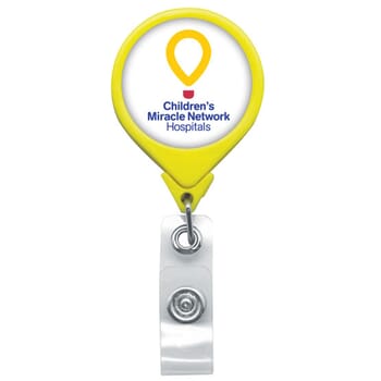 Dome Style Bright Rounds Badge Reel