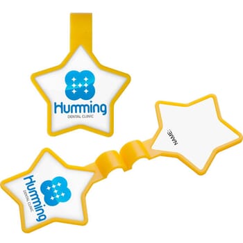 Star Shaped Stethoscope Tag