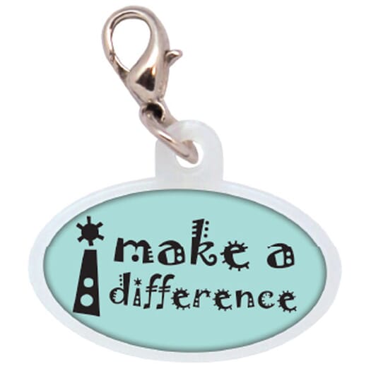 Oblong Designs Badge Reel Charm