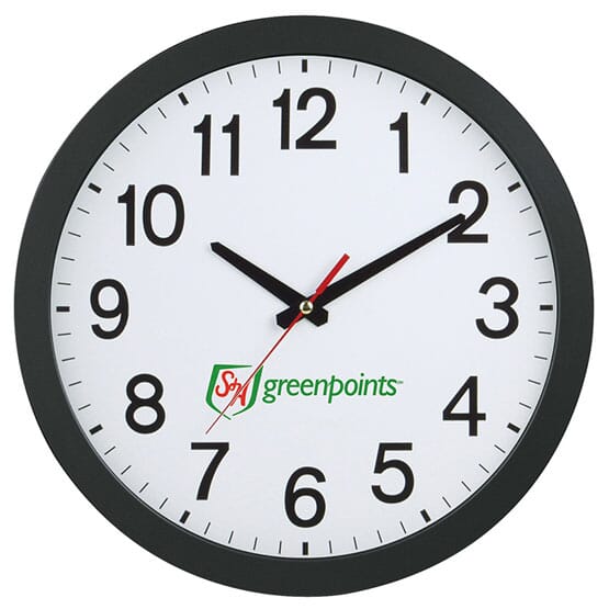 12Inch Slim Wall Clock
