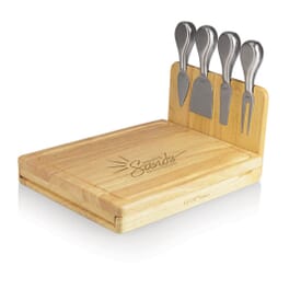 Standing Utensils Cheese Board