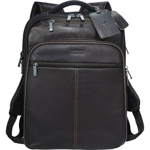 Kenneth Cole® Colombian Leather TSA Compu-Backpack