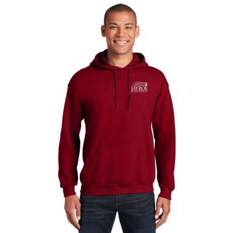 hooded pullover sweatshirt