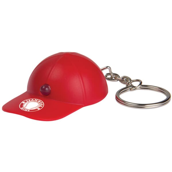Light Up Baseball Cap Keychain
