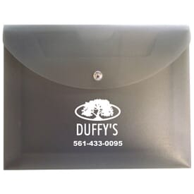 Translucent Magnetic Closure Document Case