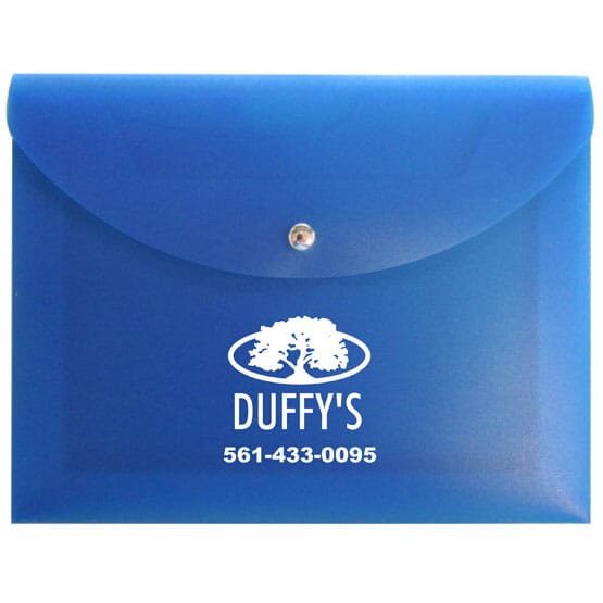 Translucent Magnetic Closure Document Case
