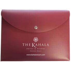 Solid Magnetic Closure Document Case