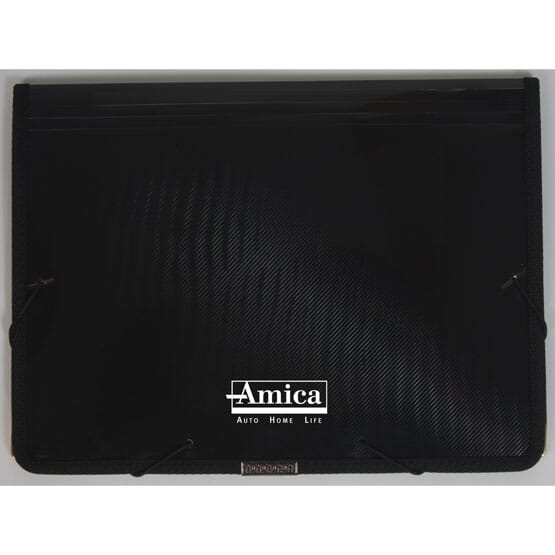 Band Closure File Pouch