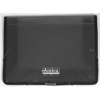 Band Closure File Pouch