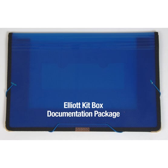 Legal Size Band Closure File Pouch