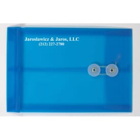 String Top Translucent Envelope