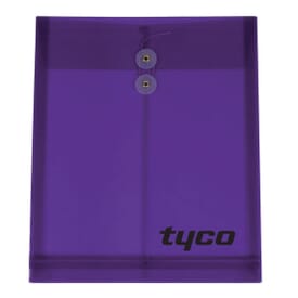 String & Flap Closure Document Holder