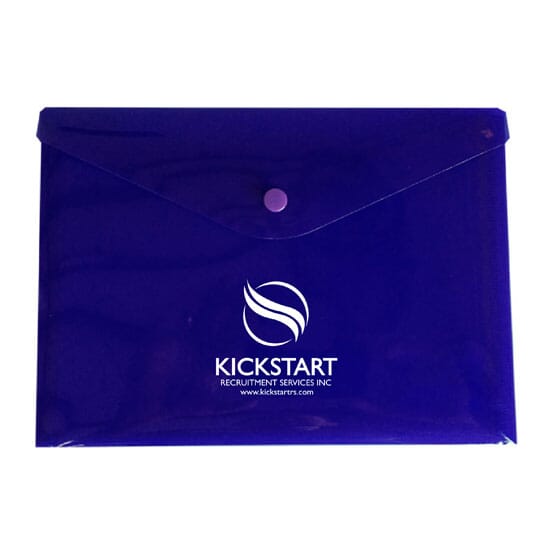 Snap Closure Invitation Pouch