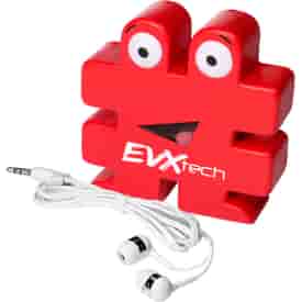 2-In-1 Stress Reliever And Earbud Set