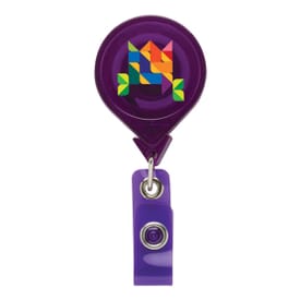 Oversized Rounded Badge Reel