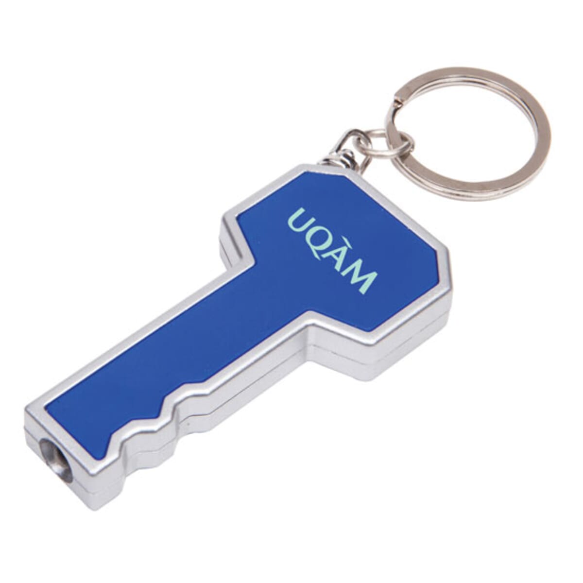 Illuminate Key Shaped Keychain - Custom Logo LED Light Key Tag | Crestline