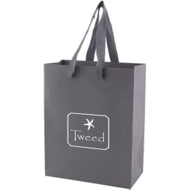 Choice 13 x 7 x 13 Natural Kraft Paper Customizable Shopping Bag with  Handles - 250/Case