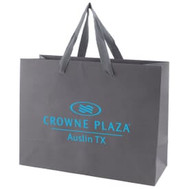 Medium Color Match Handle Kraft Tote