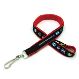 3/4" Woven Lanyard