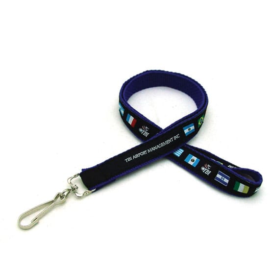 3/4" Woven Lanyard