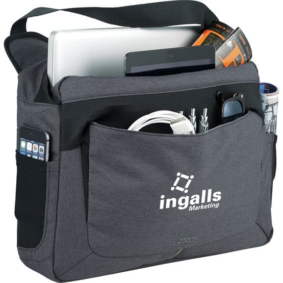 ZoomÂ® Power Stretch Compu-Messenger Bag