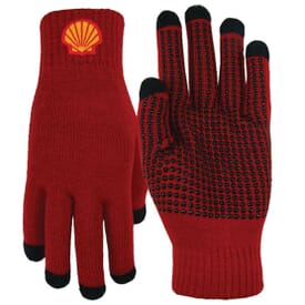 Text Gloves W/Non Slip Grip