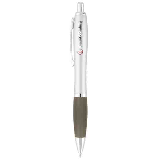 Curvaceous Silver Matte Gel Pen
