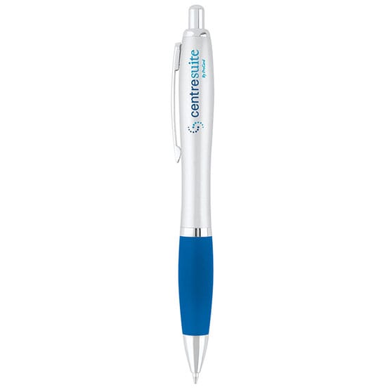 Curvaceous Silver Matte Gel Pen