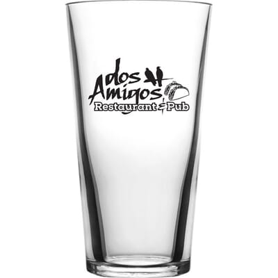 16 Oz. USA Made Pub Glass – DDWerks