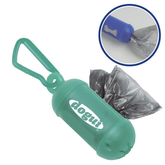 Waste Bag Dispenser With Carabiner