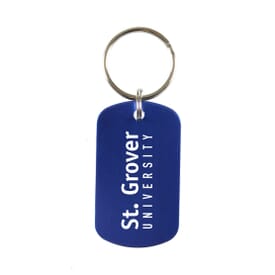Dog Tag Key Chain