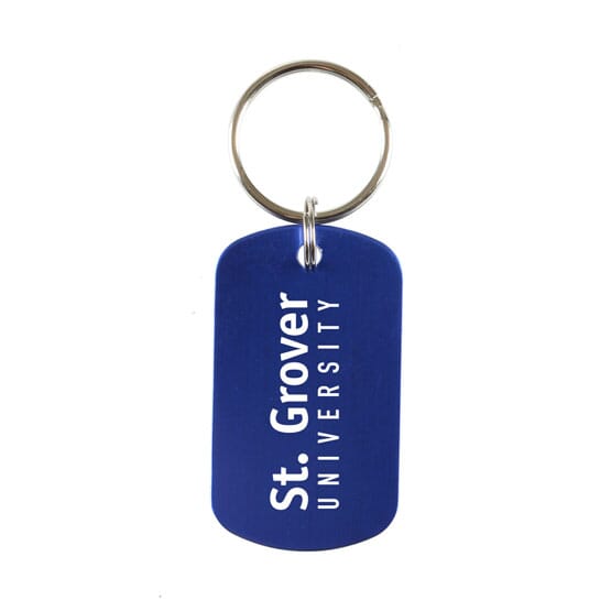 Dog Tag Key Chain