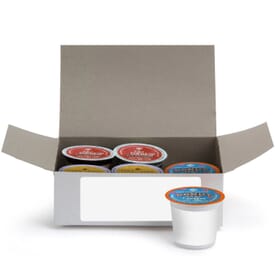 6 Piece Coffee Pod Gift Set With White Box