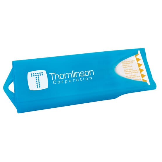 Colored Bandage Dispenser With Imprinted Tattoo Bandages