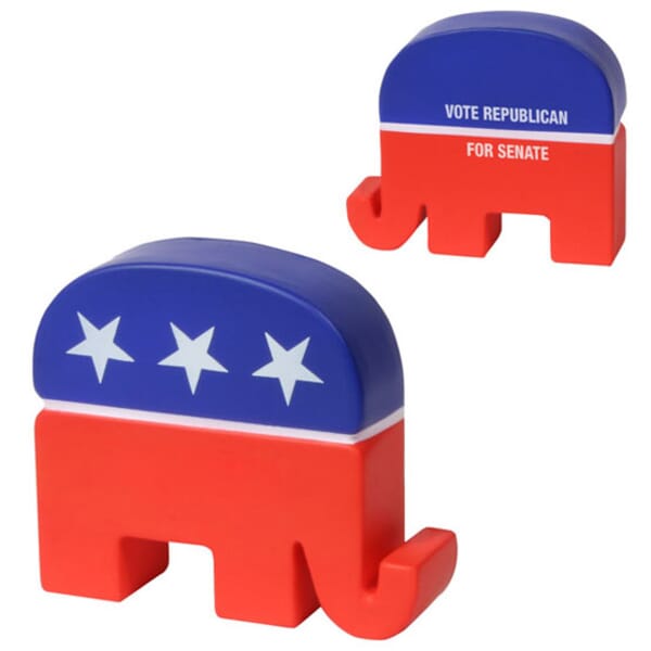 Republican Elephant Stress Shape