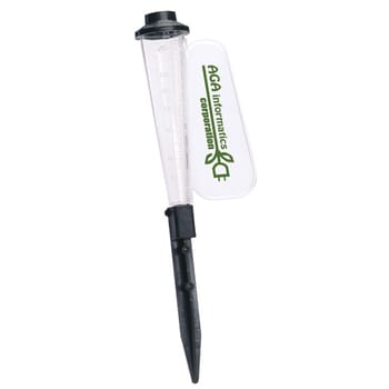 Oval Panel Rain Gauge